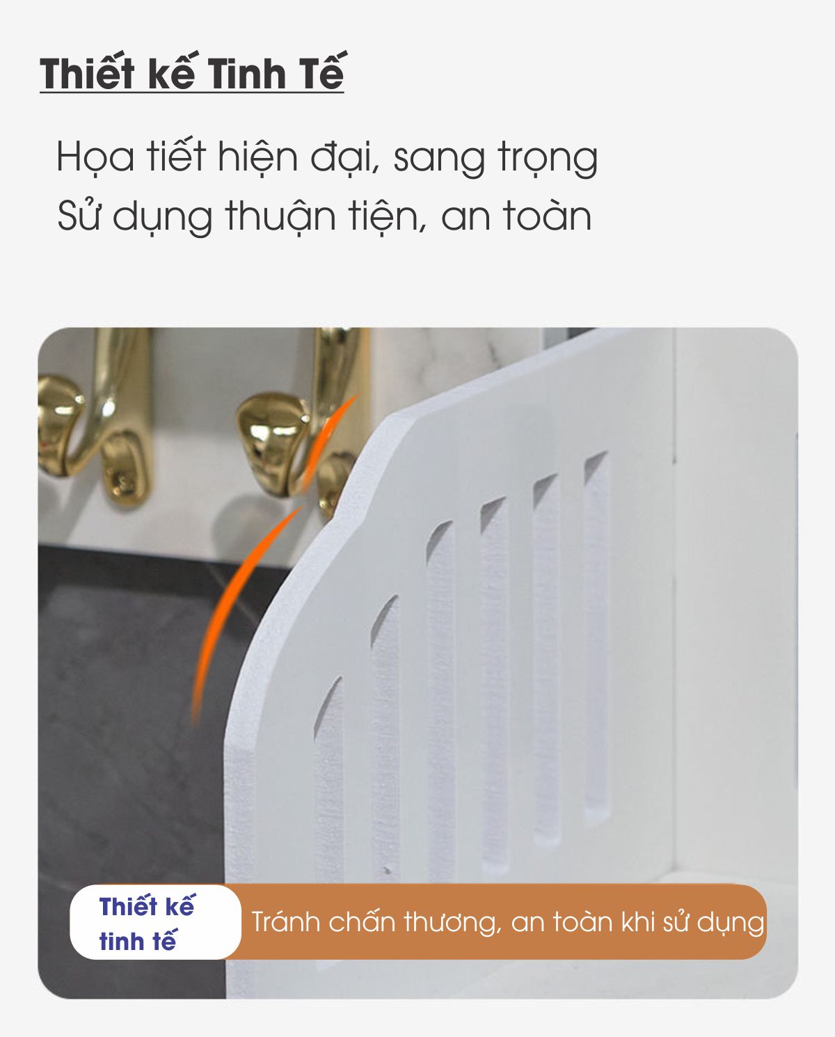Kệ Góc Tường 4 Tầng Họa Tiết Nan